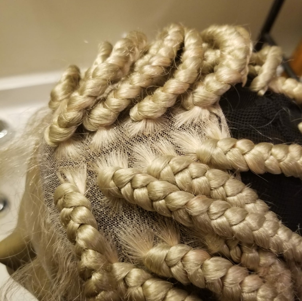 Hand Made Box Braid Wig - Picture 7 of 7